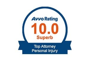 Avvo Rating | 10.0 Superb | Top Attorney Personal Injury
